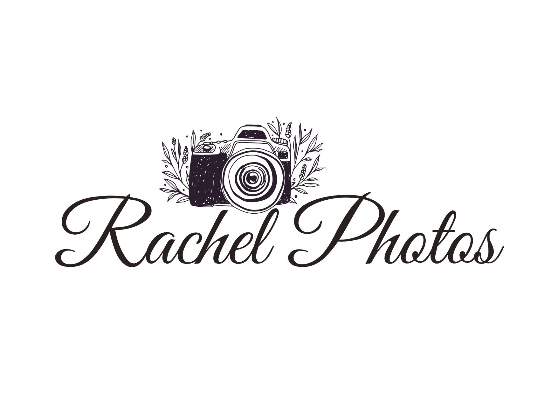 Logo Rachel Photos (20 × 10 cm) (20 × 15 cm)